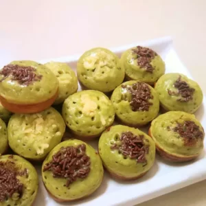 Kue Cubit Matcha Cheese
