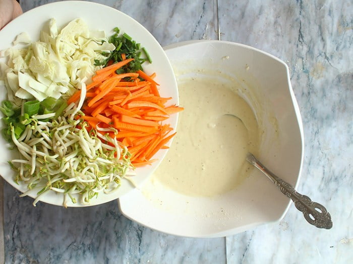 Cara membuat bakwan krispi tanpa bahan pengembang