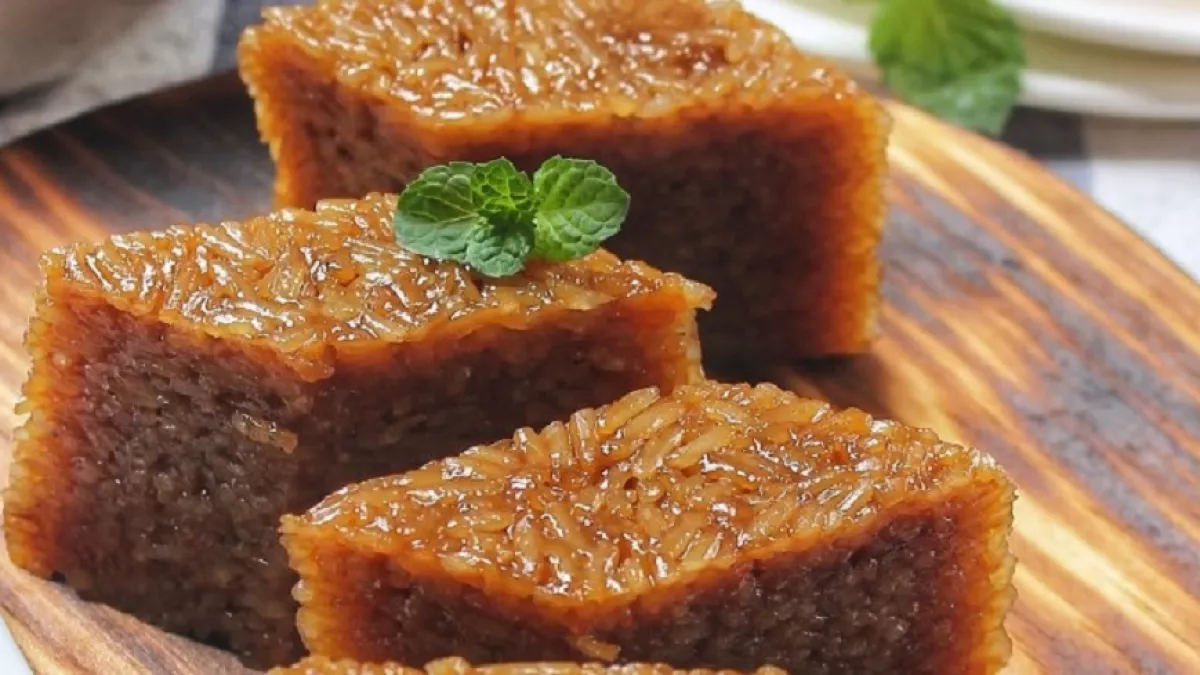 gambar apa bahan yang digunakan untuk membuat wajik