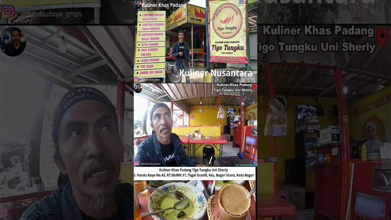 Tigo Tungku Uni Sherly Kuliner Khas Padang yang Lagi Hits