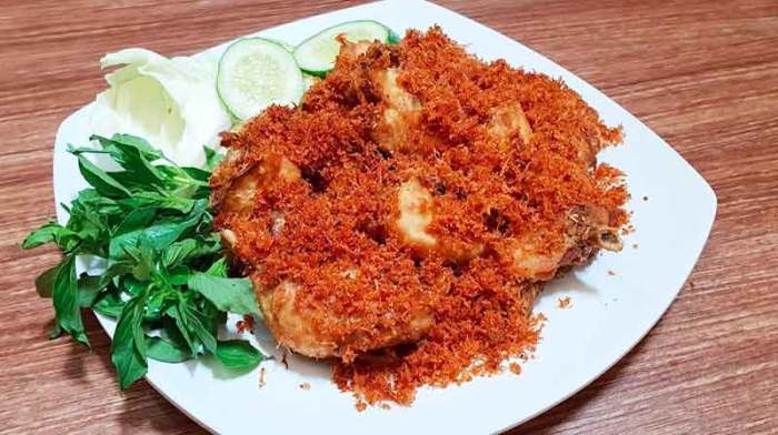 Resep ayam goreng serundeng untuk pemula terbaru
