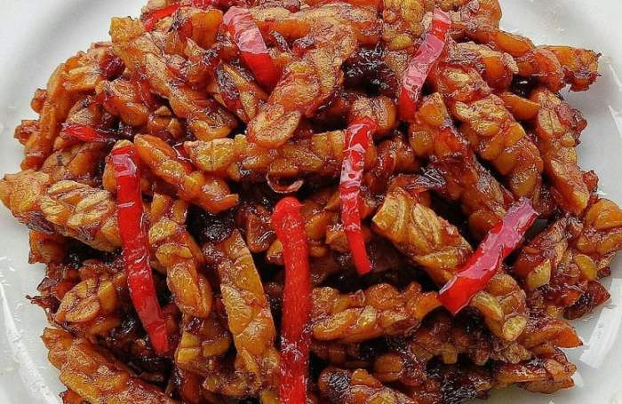 Cara membuat tempe orek basah tidak hancur