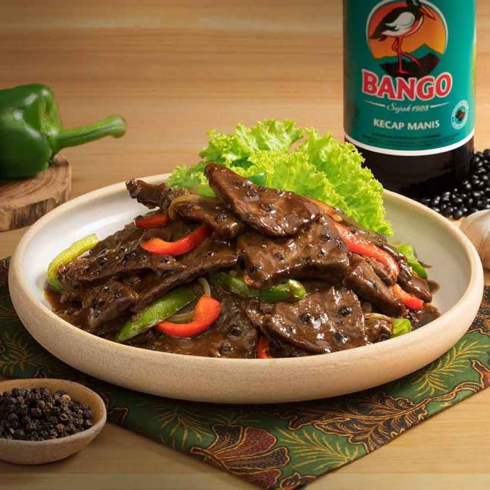 Cara memasak daging sapi dengan saus lada hitam