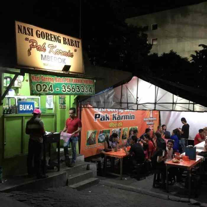 Street food paling hits di semarang