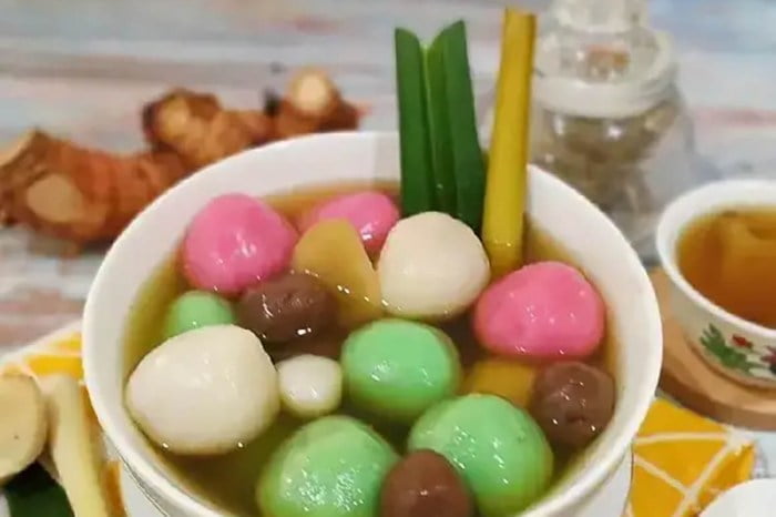 Wedang ronde kacang resep isi tanah buka puasa