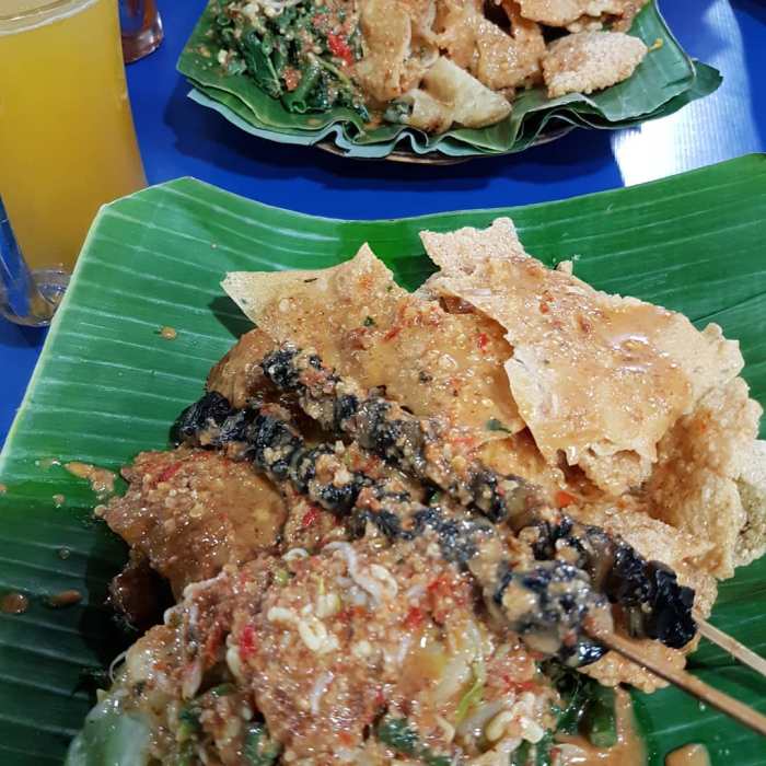 Pecel semarangan yang otentik