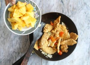 Resep ayam filet saus asam manis
