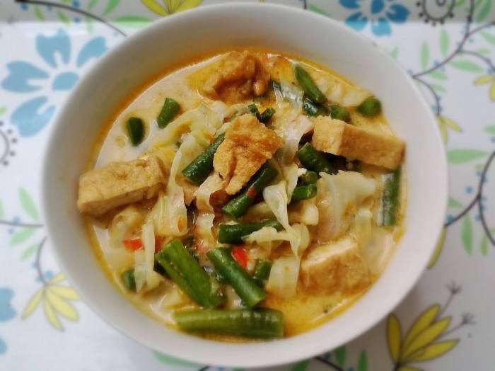Sayur Santan Lodeh Cara mengentalkan kuah sayur lodeh tanpa santan