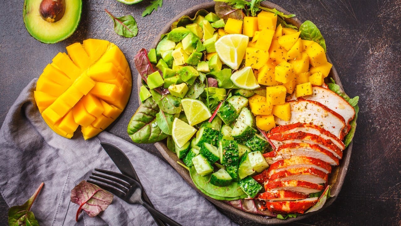 Salad Spicy Chicken Thewoksoflife Serves Ayam bumbu rujak