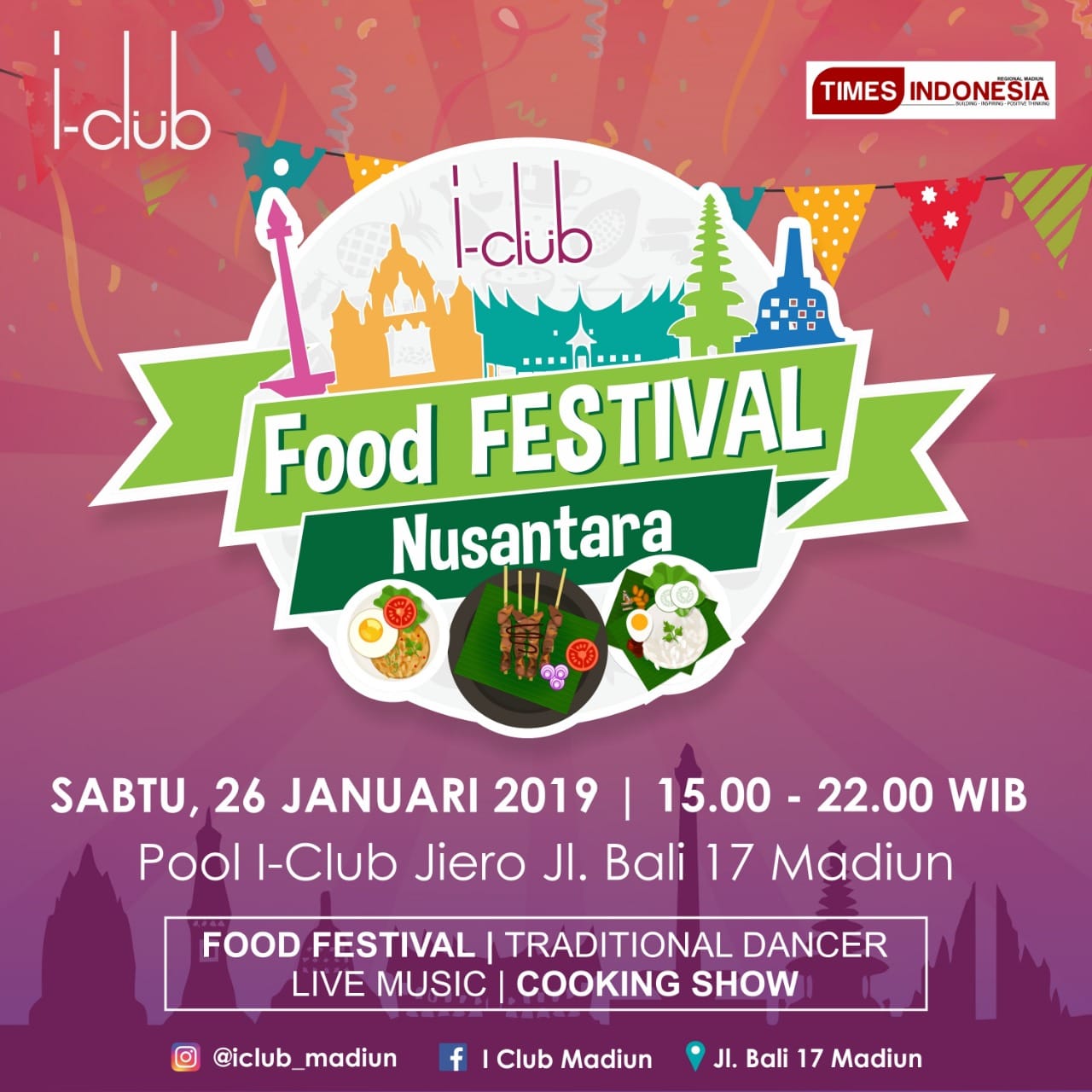 Pembuatan iklan festival kuliner bertujuan untuk