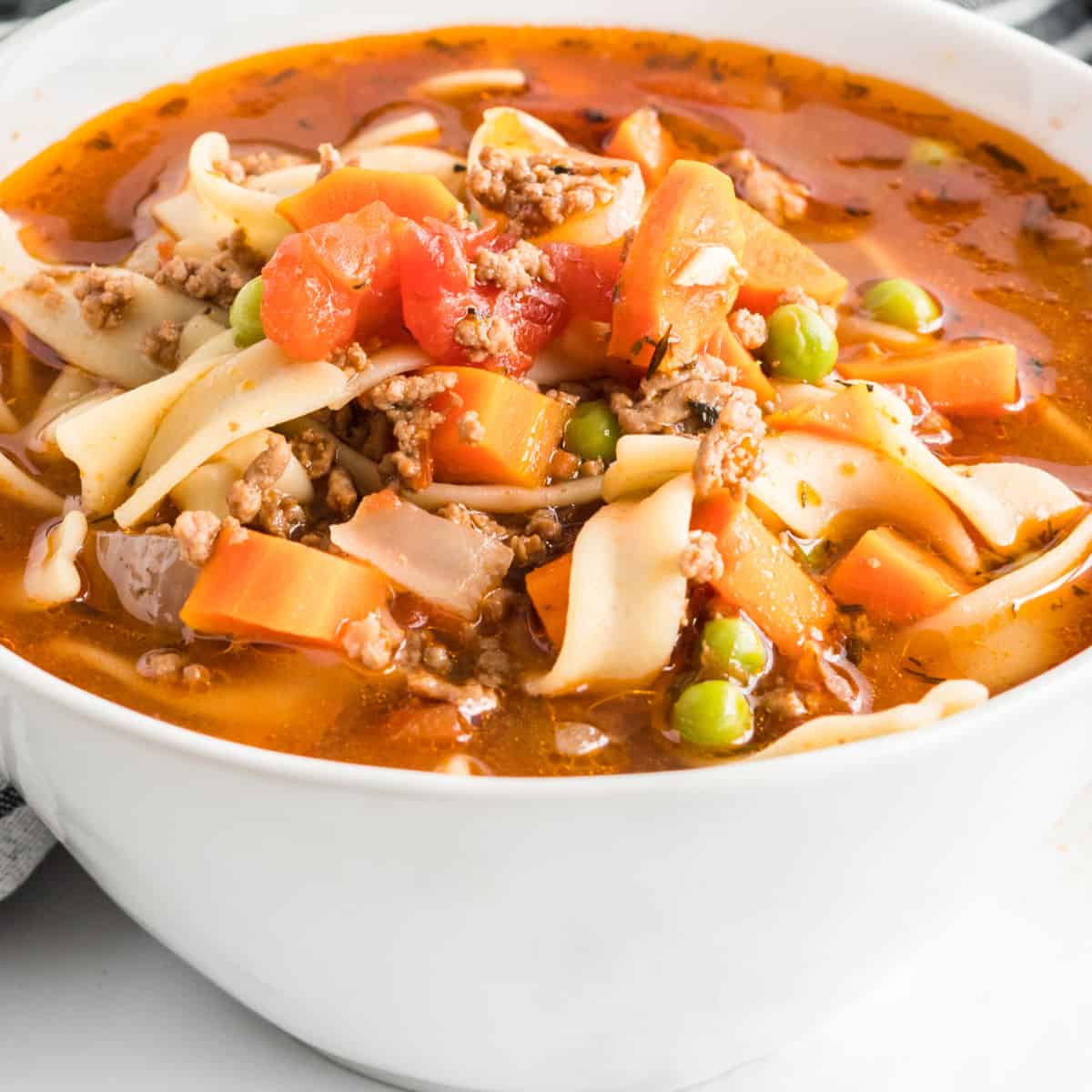 Soup onion beef french noodle recipe noodles bonappetit recipes bowl food