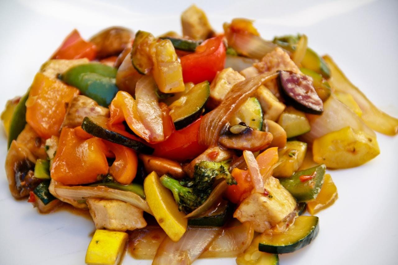 Tofu Stir Fry Vegetarian Food Eatgood4Life Resep tahu isi sayur