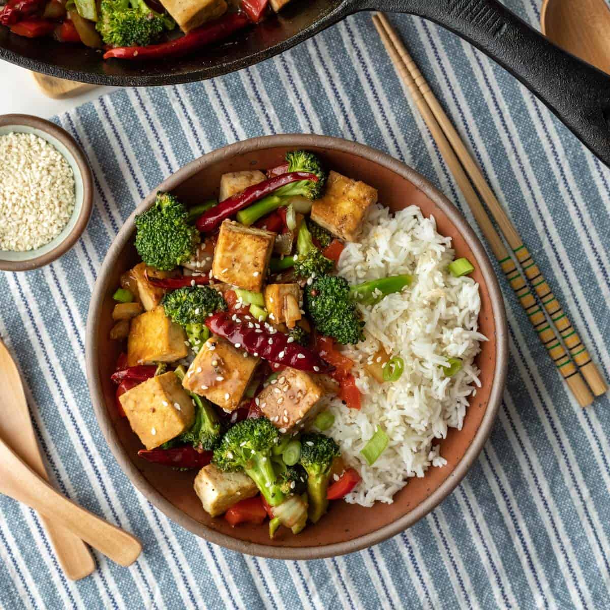 Tofu Stir Fry Aheadofthyme Resep tahu isi sayur