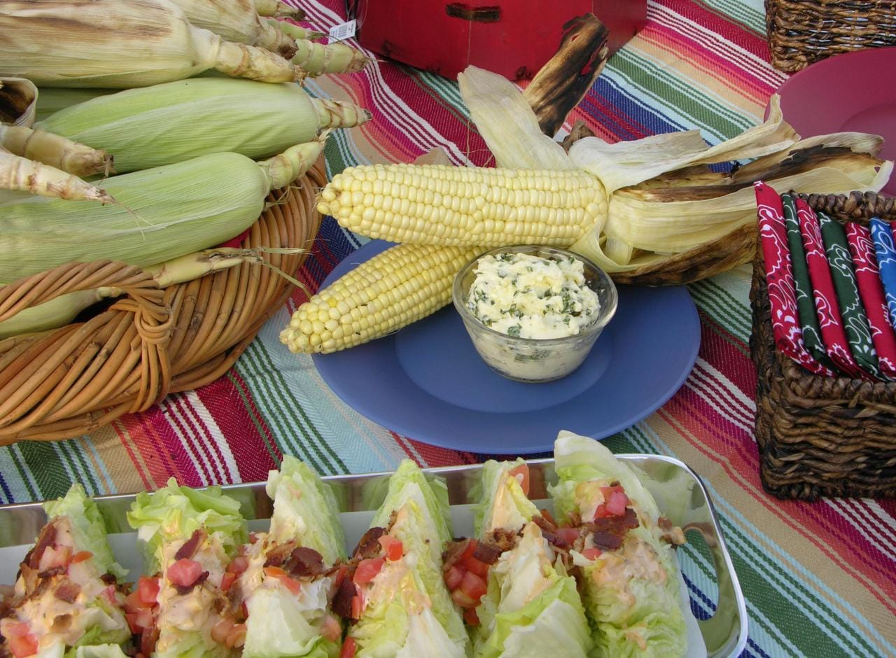 Corn grilled