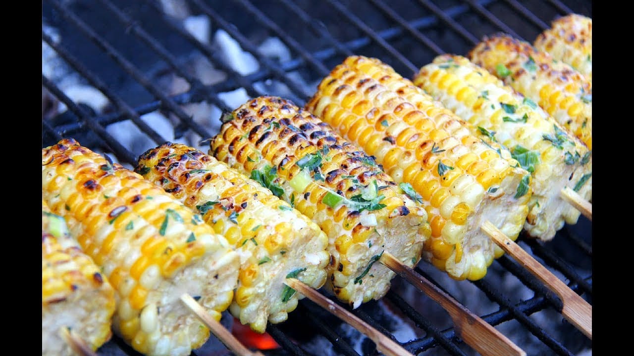 Corn grilled cob paprika cilantro lime cook blissfulbasil blissful basil recipe vegan recipes ways star 4th july aioli