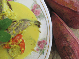 Masak jantung pisang