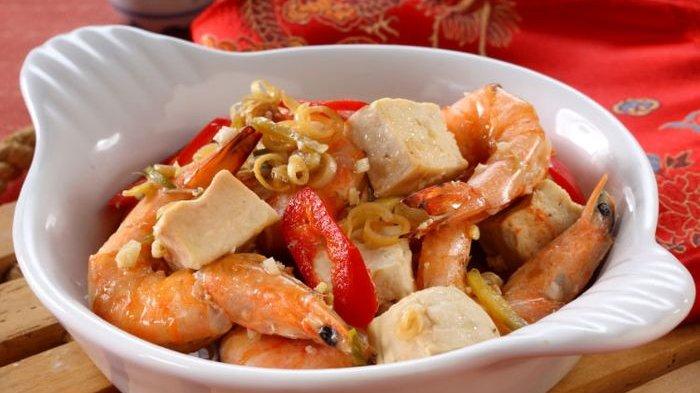 Resep Masak Tempe Campur Udang Lezat 1 Masak tempe campur udang