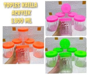 Toples kue lebaran plastik