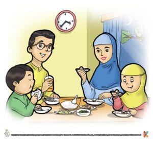 Mengakhirkan makan sahur merupakan
