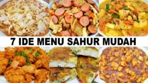 Daftar menu sahur praktis