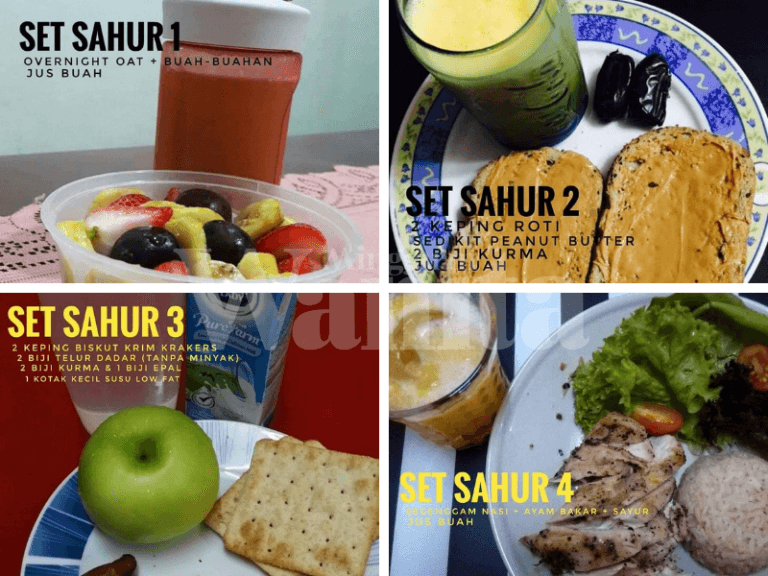 Menu Sahur Diet Sehat Panduan Lengkap 1 Menu sahur diet sehat