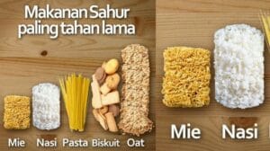 Makanan sahur yang tahan lama