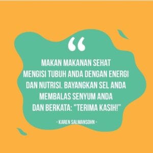 Puisi tentang makanan sehat