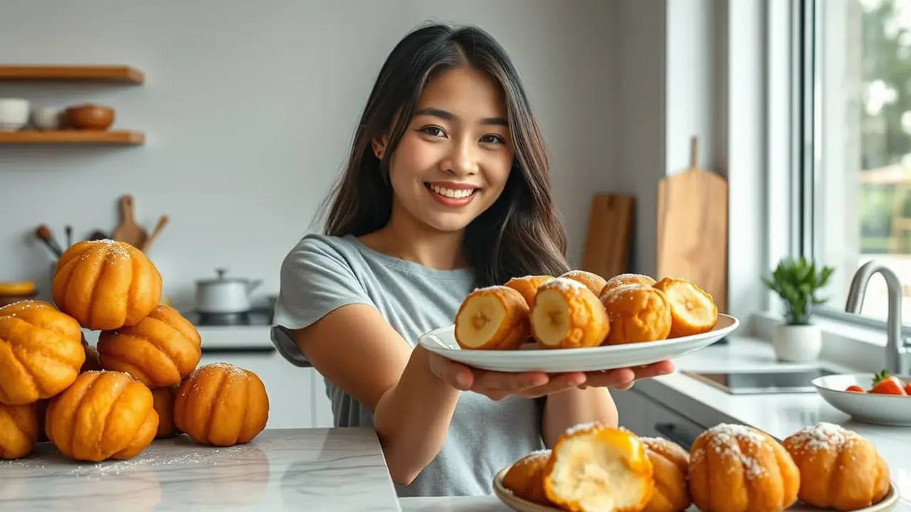 Cucur pisang kembung - amie's little kitchen