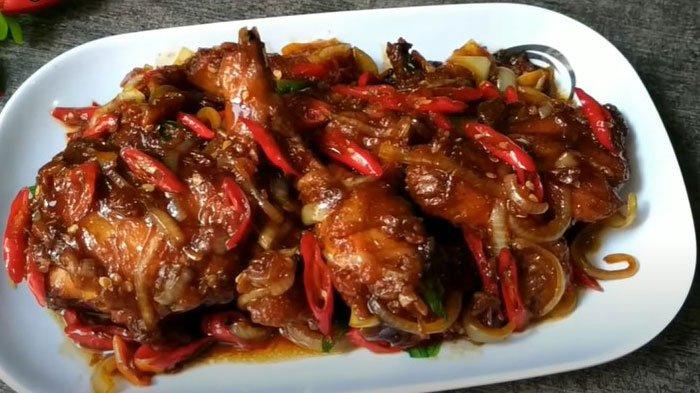 Resep ayam kecap bumbu meresap