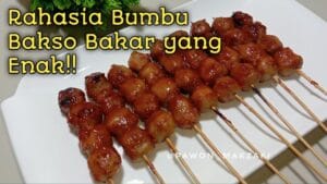 Resep bakso bakar untuk jualan