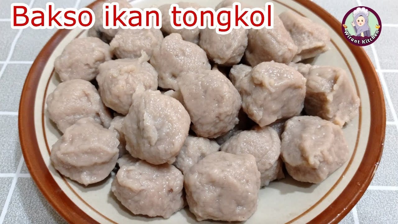 Resep Bakso Ikan | Bakso Ikan Tongkol - Youtube Resep bakso ikan tongkol