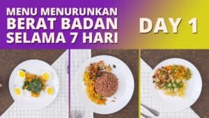 Menu diet rebusan seminggu