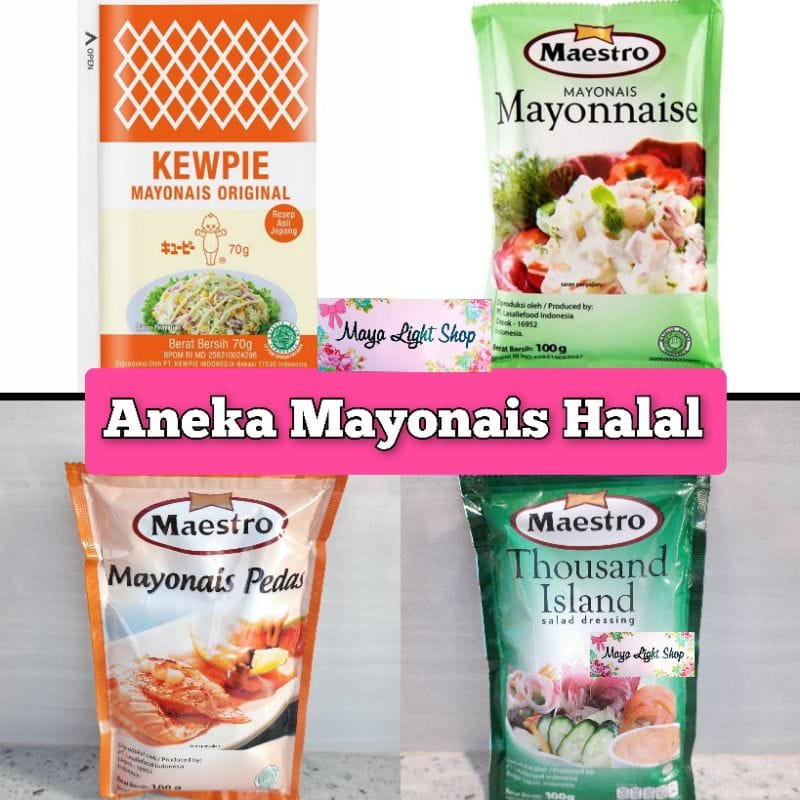 Jual MAMAYO MAYONAISE ORIGINAL 1 KG MAYONESE RISOL VIRAL SALAD BUAH ...